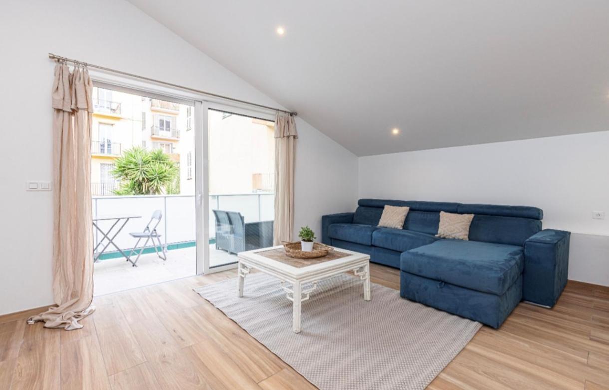 Studio Cozy Avec Terrasse N12 Niza Exterior foto
